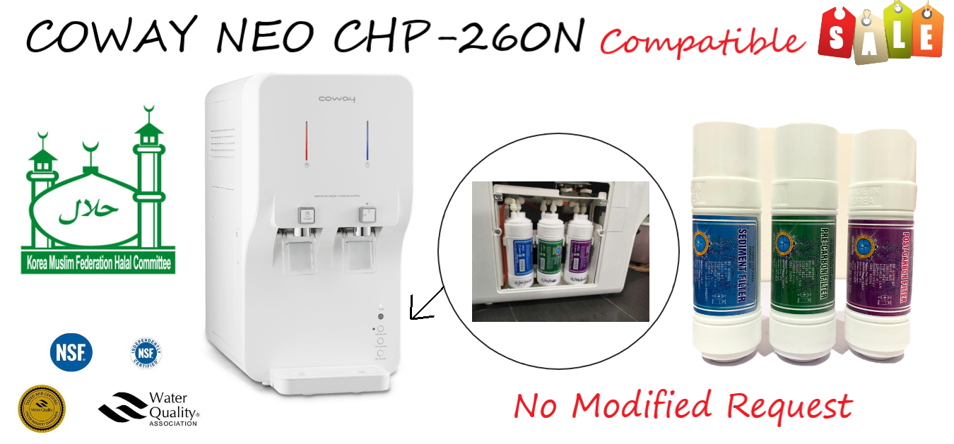 Korea Mineral Water Filter For Coway Neo Dispenser Free 6 Pcs Connector Lazada