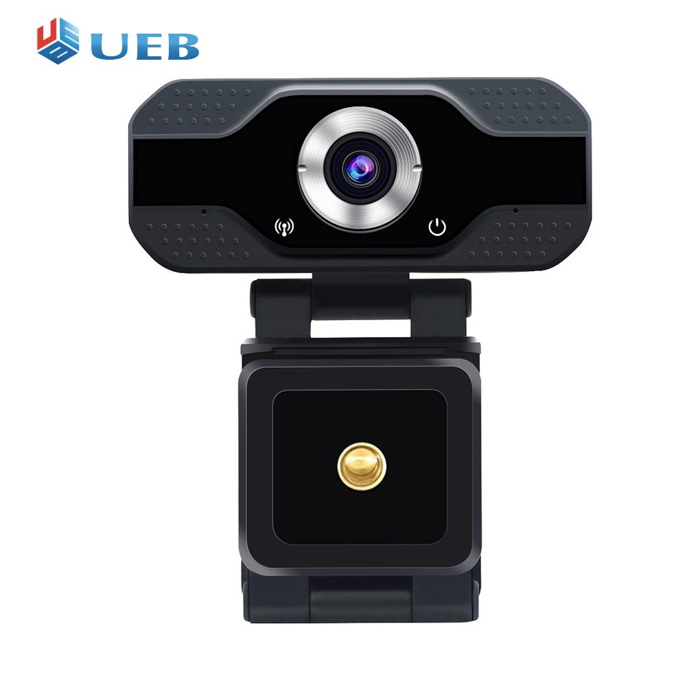 Webcam 1080p hd web camera usb plug and play video recording for pc laptop