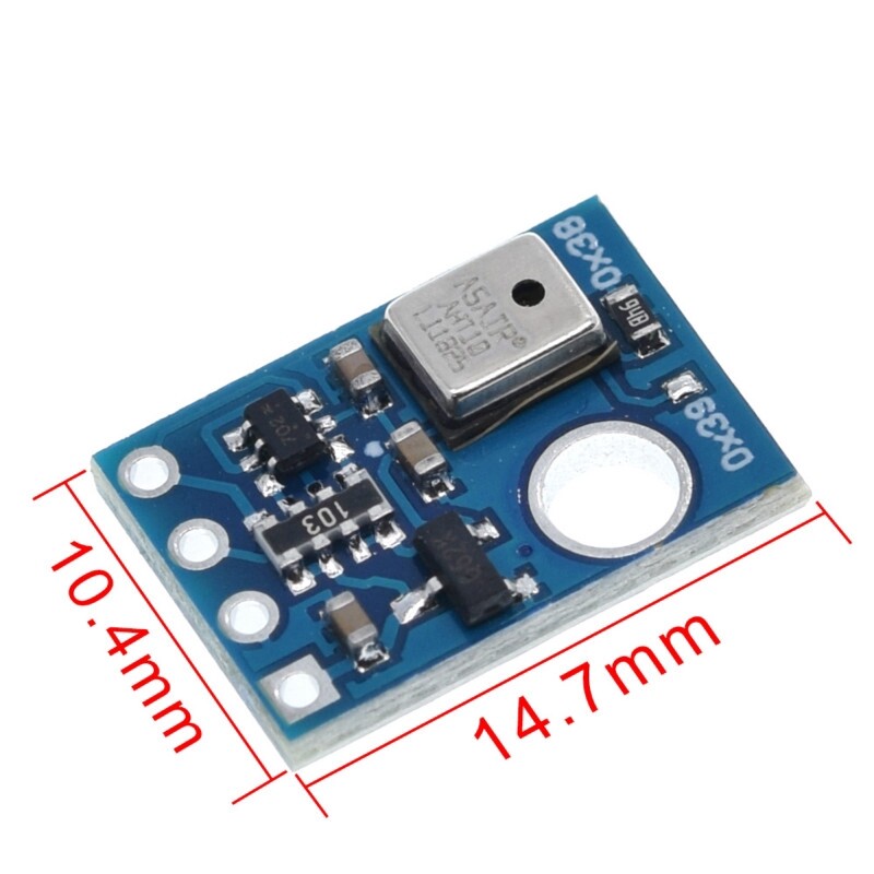 AHT10 Mô-đun Đo Cảm Biến Nhiệt Độ Và Độ Ẩm Kỹ Thuật Số Độ Chính Xác Cao I2C Thông Tin Liên Lạc Thay Thế SHT20