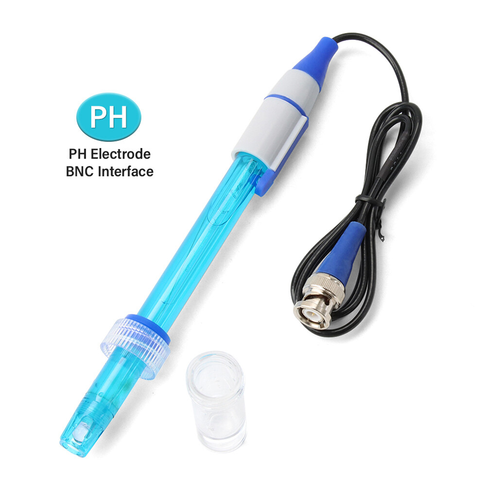 keykits-PH Replacement Probe Aquarium Hydroponic Laboratory Electrode PH Meter Probe BNC Connector PH Meter Sensor