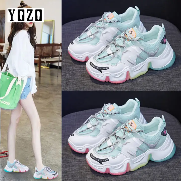 rainbow tennis shoes womens