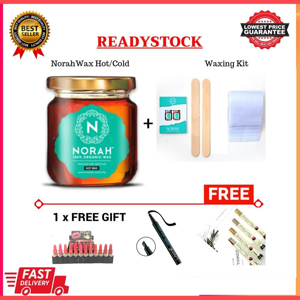 NORAH WAX ORGANIC HAIR REMOVAL WAX (100 ORIGINAL) READY STOCK & FAST