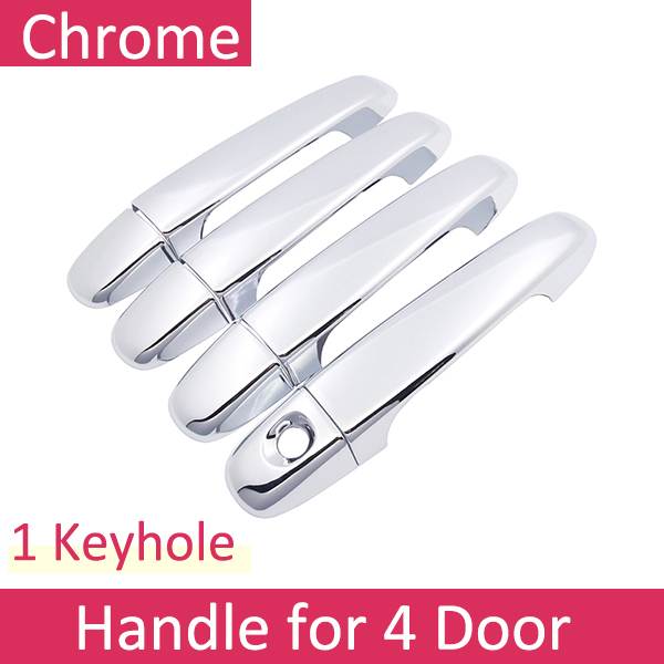 4/8/12pcs chrome exterior car door handle bowl cover trim car cup styling accessories abs sticker for toyota camry xv50 2012 2013 2014 2015 2016 2017