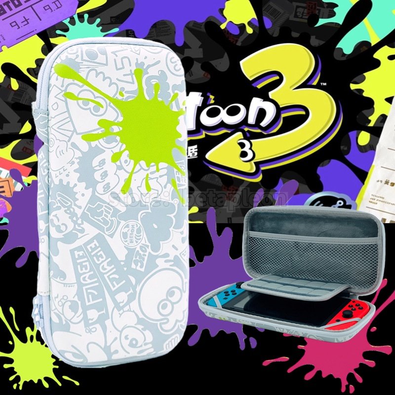 Splatoon 3 Nintendo Switch Storage Bag สำหรับ Switch V1 V2และ Oled เกม ...