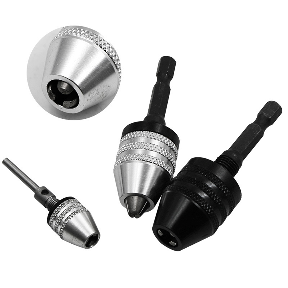 Electric drill adapter keyless drill chuck hexagonal handle electric motorcycle chuck accessories