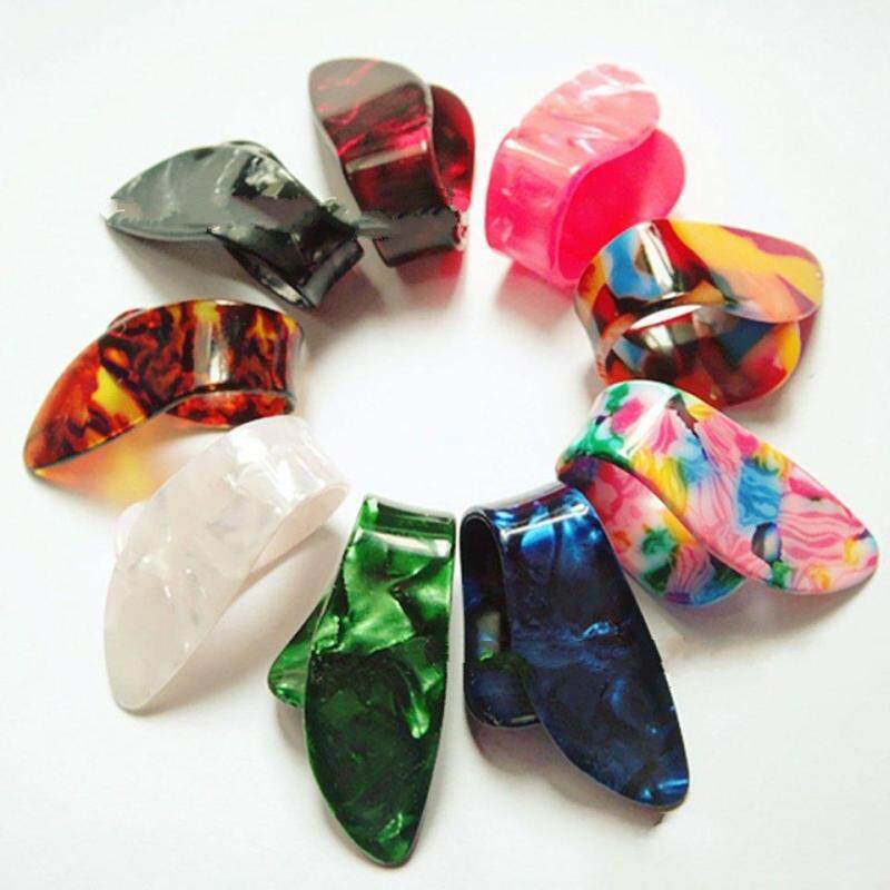 Crazy Sale Guitar Pick Fingertip Protectors Celluloid Guitar Finger Thumb Paddles Malaysia