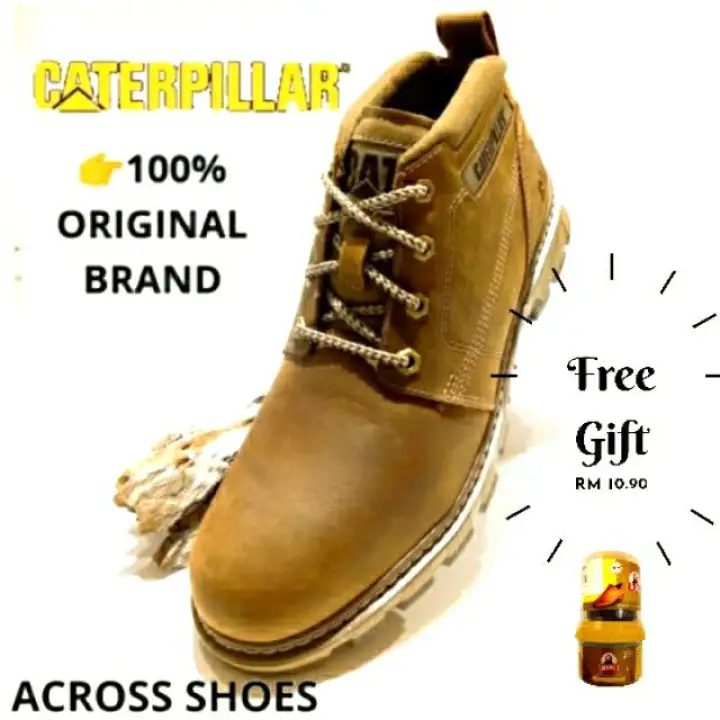 caterpillar shoes polish