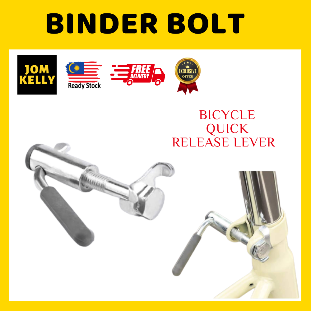 JOM KELLY Steel Quick Release Seat Binder Bolt Lazada