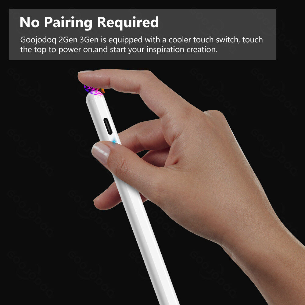 GOOJODOQ Phổ Cho iPad Bút Chì Stylus Pen Cho Apple Pencil 1 2 Cảm Ứng Pen Cho IOS Android Surface...