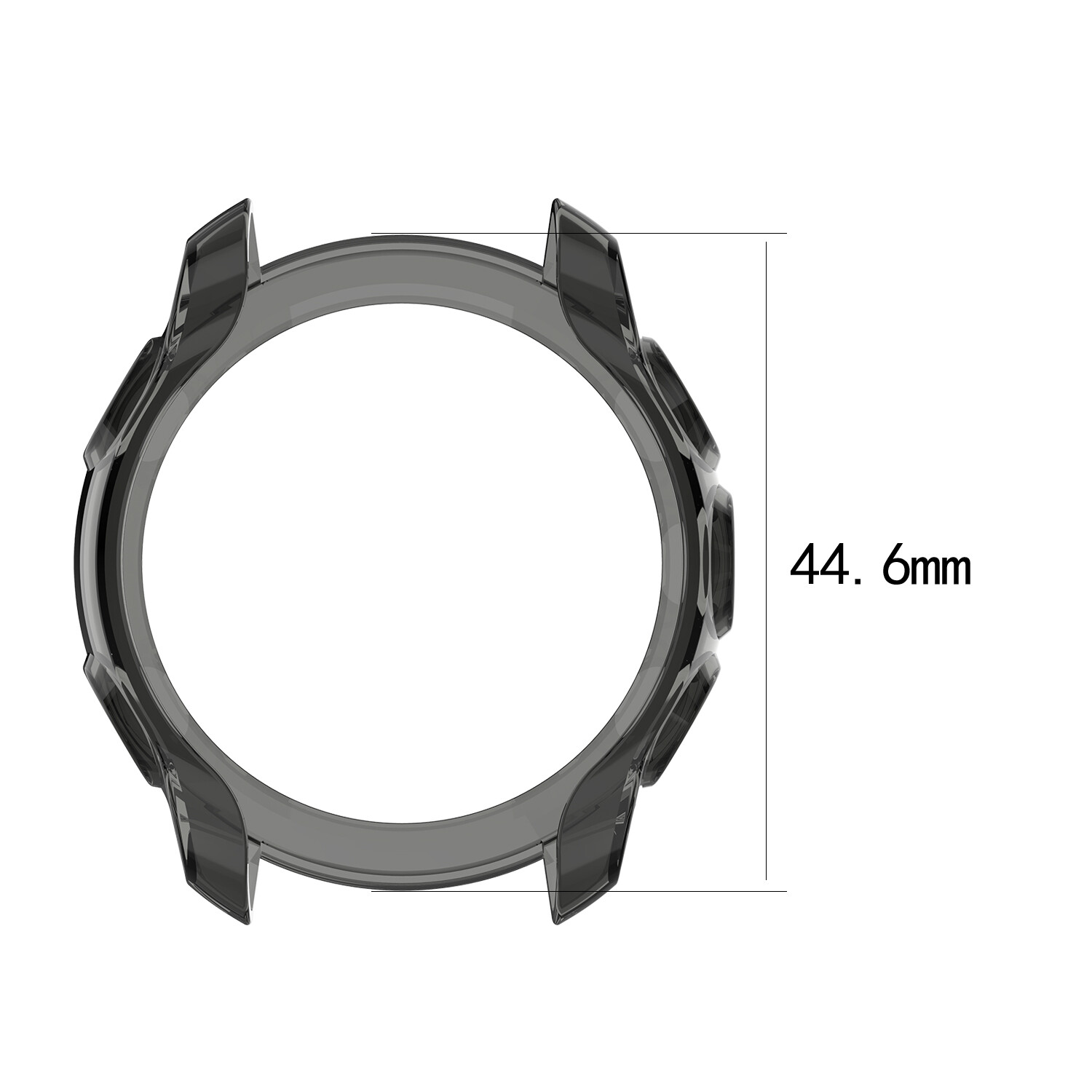 Protective Case Cover for Garmin Forerunner 245M/245 Silicone Watch Case Soft TPU Full Protector Shell
