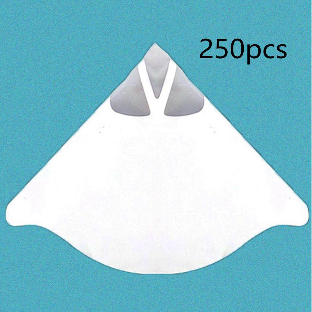 Blesiya 250 Cái gói Phễu Giấy Hình Nón Phễu Lọc Sơn Hai Mục Đích Phễu Giấy