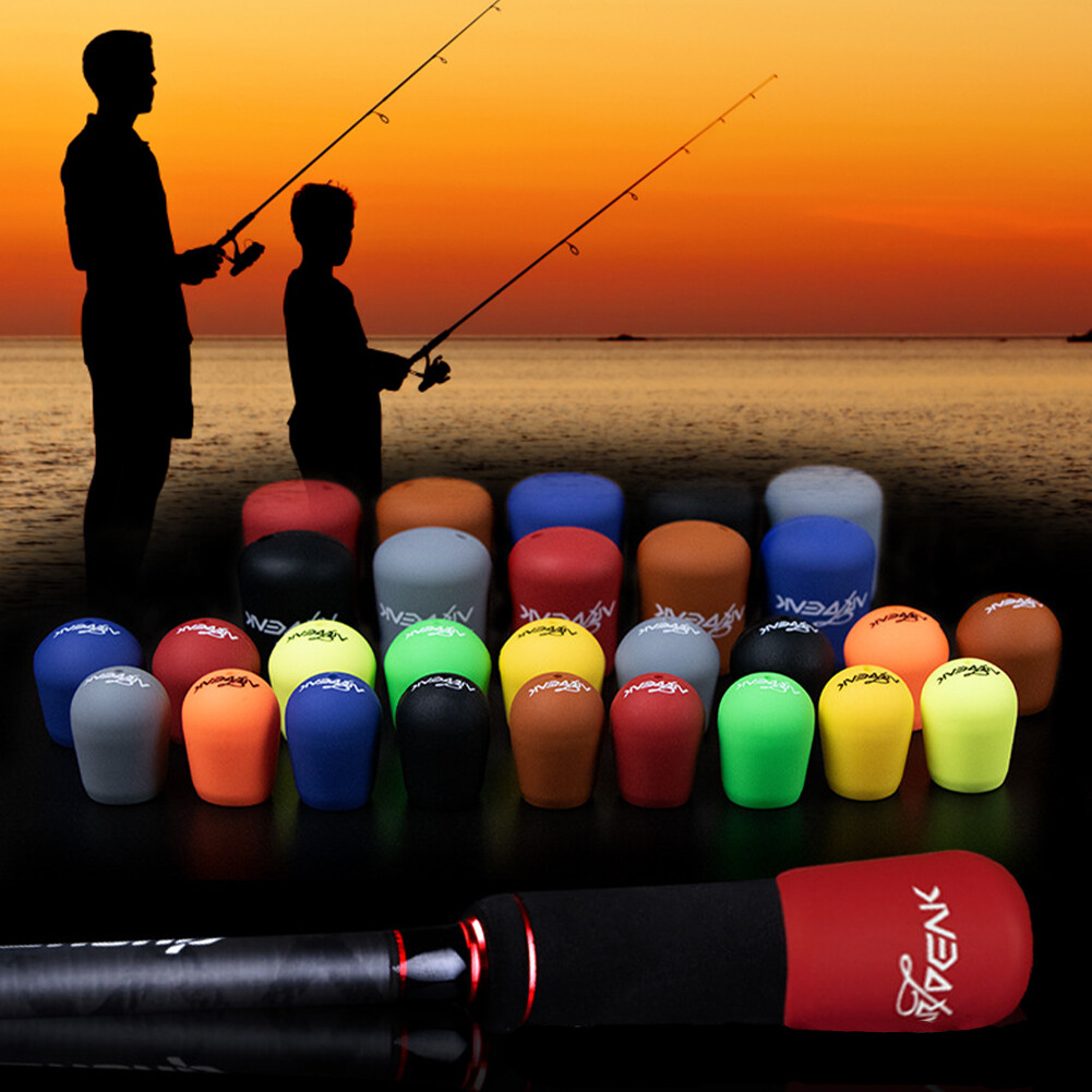 FG 1Pcs Silicone Lure Rod Bottom Protector Fishing Rod Handle Protective Case Fishing Accessories Fish Rod Fixed Ring