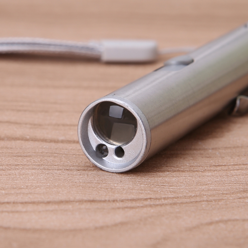 Đèn Laser LED Đa Năng 3 Trong 1 Đèn Pin UV Sạc USB Hồng Ngoại Bút Đèn Pin
