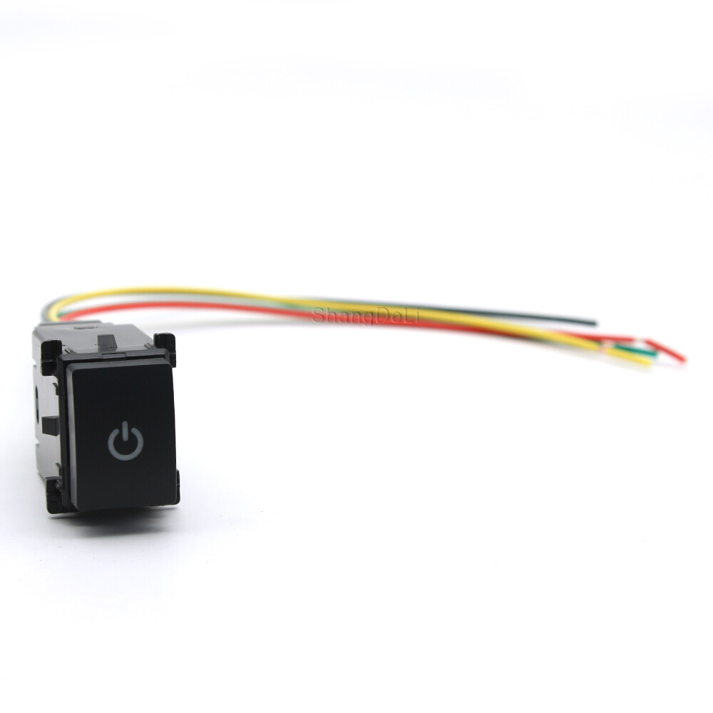 For Subaru Car LED DRL Light Switch Middle Diff Lock Power On Off Trunk Fog Light Radar Push Button