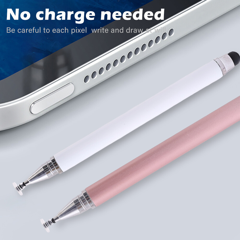 Phổ 2 trong 1 máy tính bảng thông minh Điện thoại bút cảm ứng điện dung bút vẽ cho iPhone iPad Android tất cả các màn hình cảm ứng điện dung