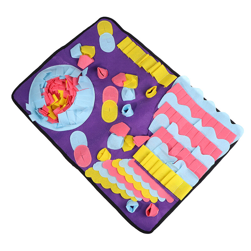 Legendog Puzzle Mat Pet Mental Stimulation Toys Snuffle Treat Mat