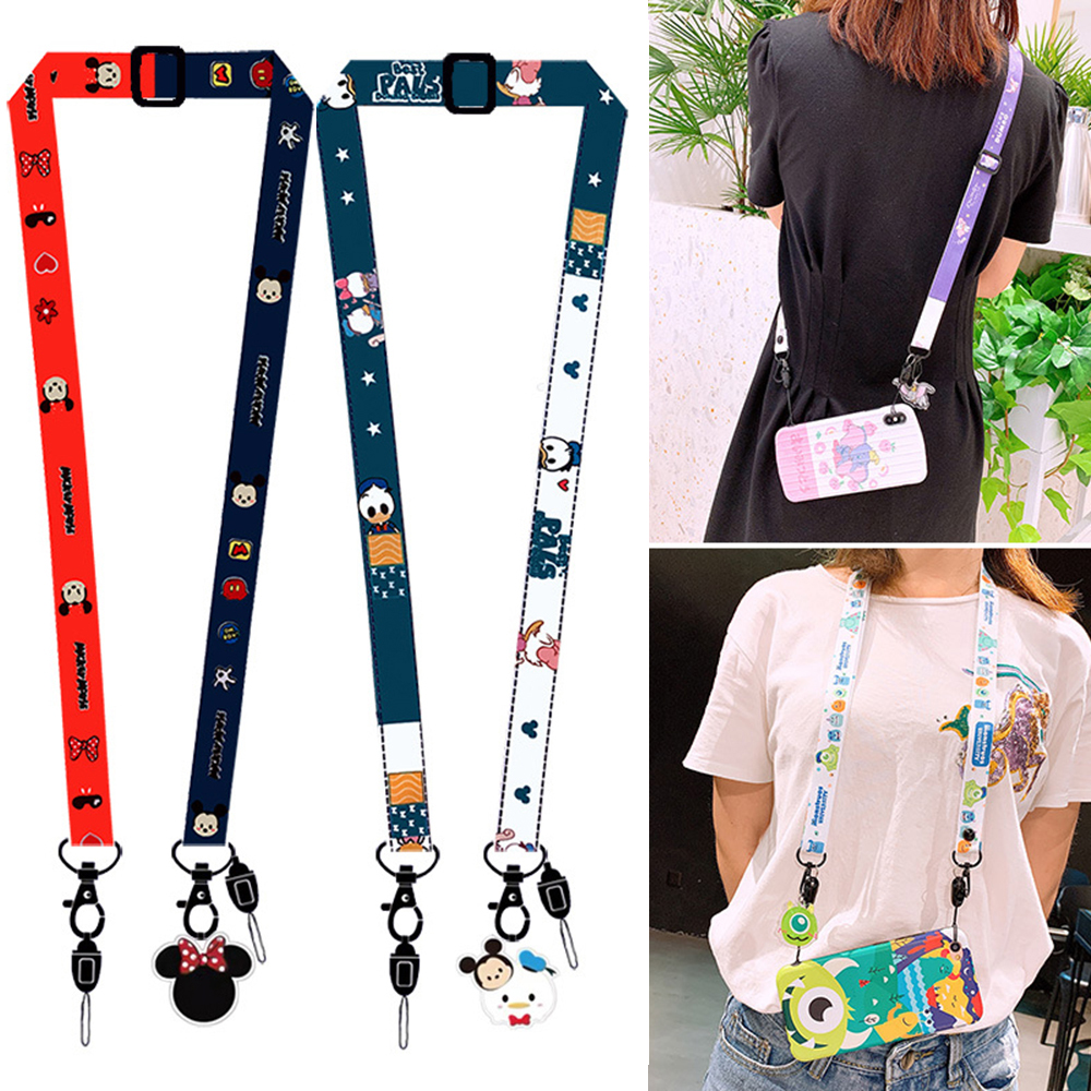 Cartoon Strap Mobile Phone Case Hanging Rope Glasses Chain Rope Pendant Single Shoulder And Neck Portable Bag Long Buckle Chain