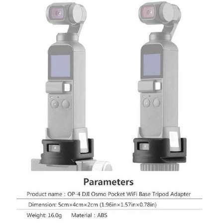 Stabilisator WiFi Halterung Basis Stativ อะแดปเตอร์ für DJI OSMO กระเป๋า Kamera