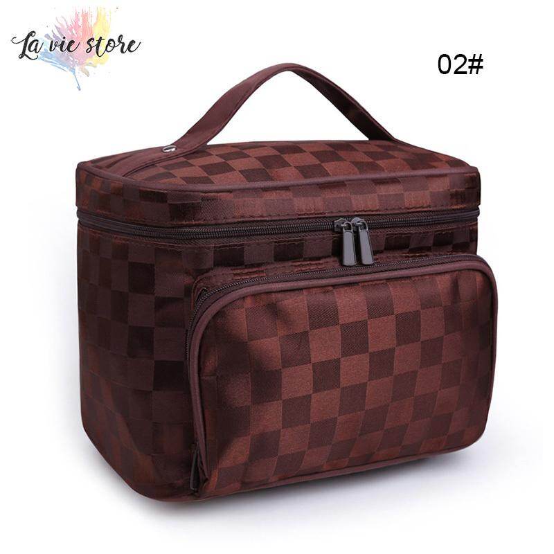 La vis Large Make Up Cosmetic Box Jewellery Vanity Case Storage Bag Beauty Toiletry Container