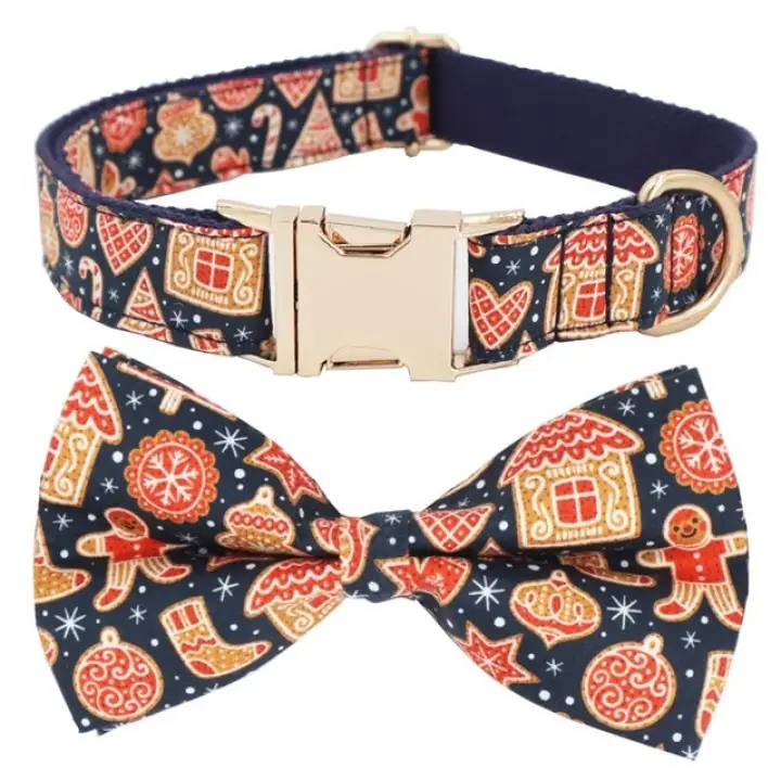 dog collar accessories bow tie