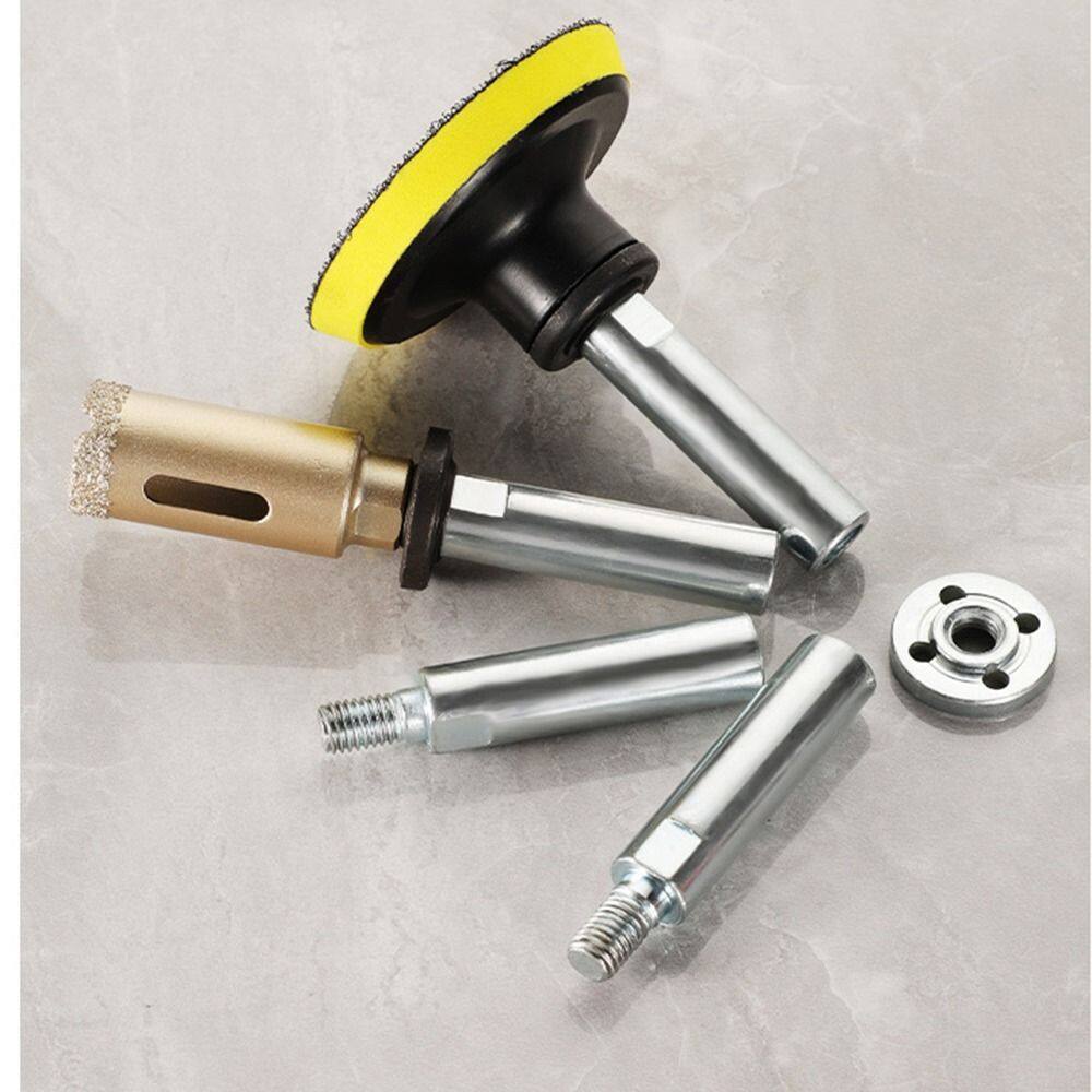CUFF Durable With Nuts Workshop Tools Power Tool Acces Multi-Functional For Polishing Pad Grinding Adaptor Rotary Bit Extension Shaft Connection Adapter Tool Polisher Accessories