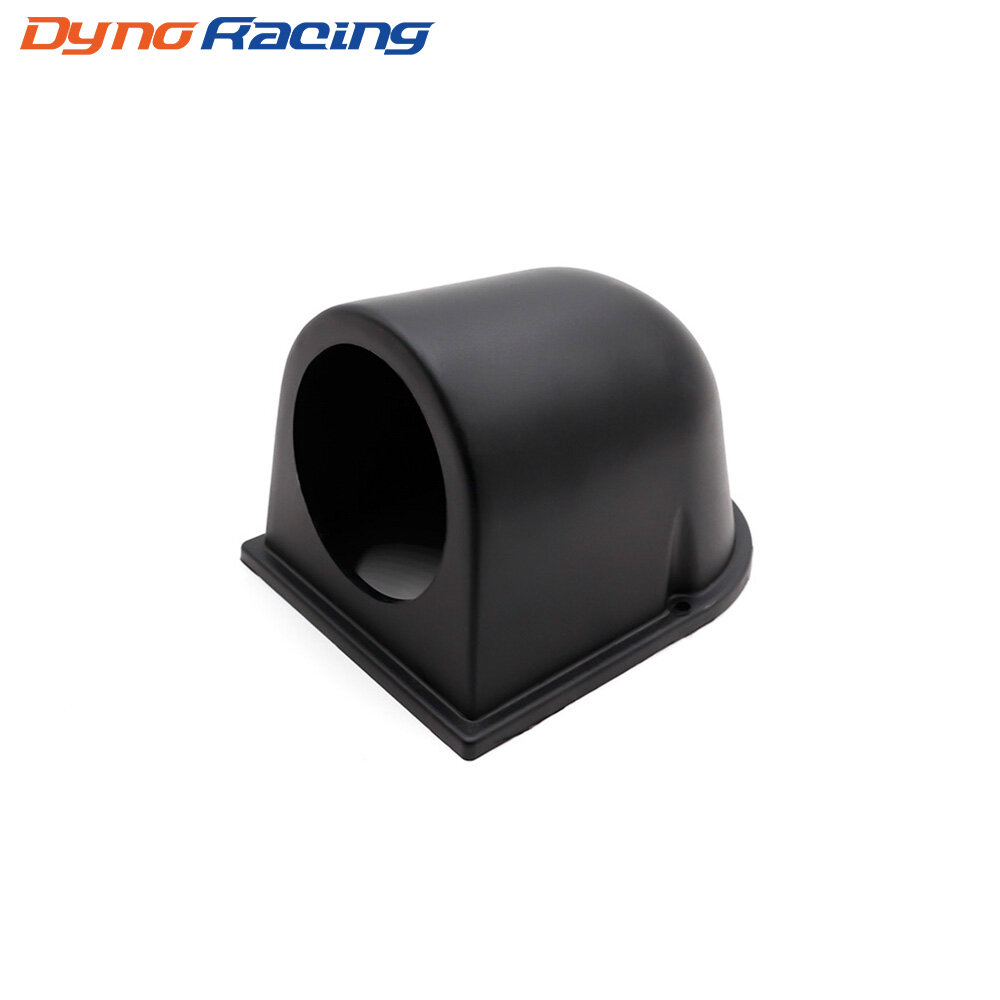 Black Single Gauge Pod 52mm Hole Cup Car Gauge Pod Gauge Cap Cup Dash Pod Mount Holder Plastic Houder Auto Car Meter