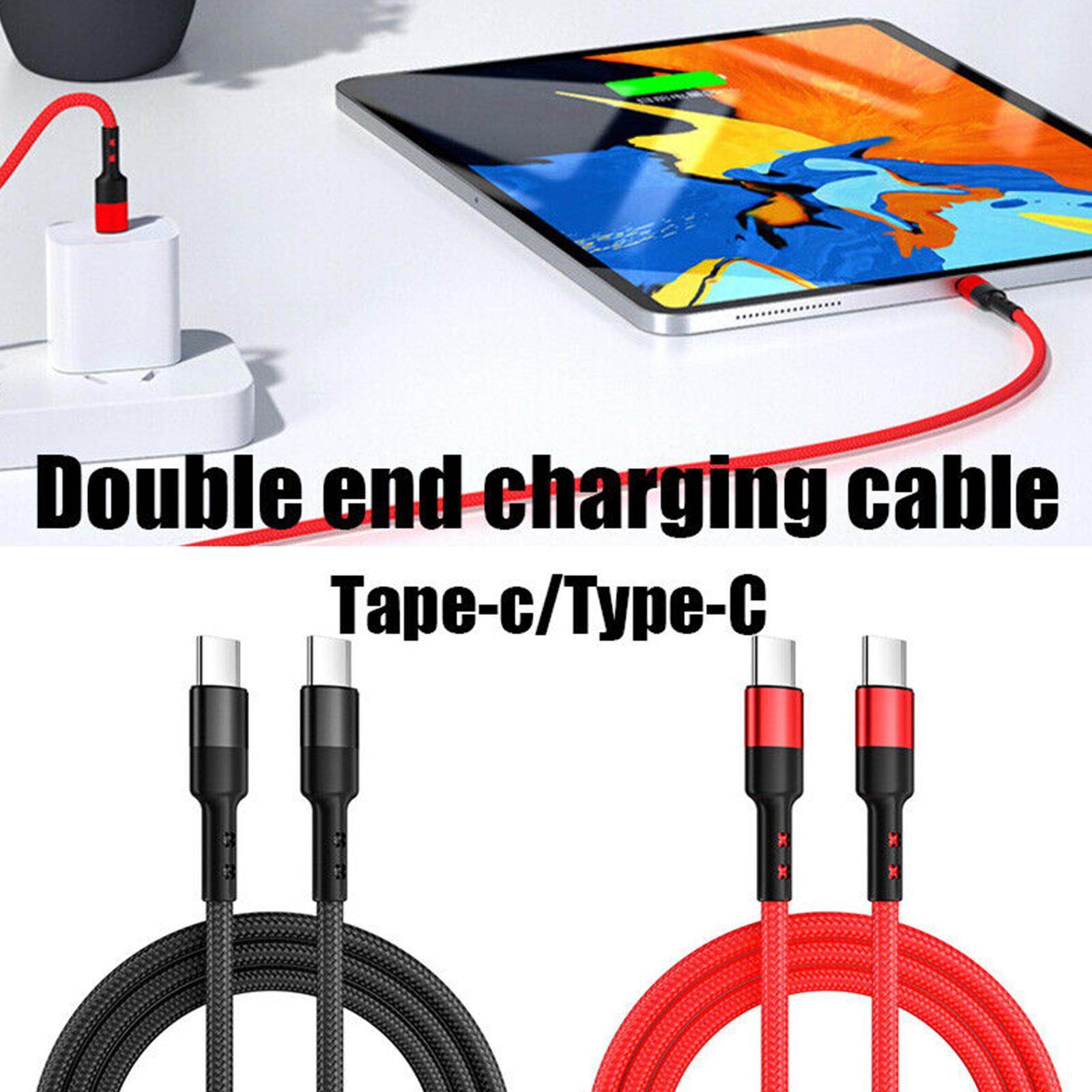 Cáp Type C Cáp Dữ Liệu Bện Cáp Type C Sang Type C Cáp Sạc Nhanh 5A PD 100W