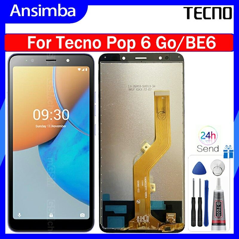 tecno be6 lcd