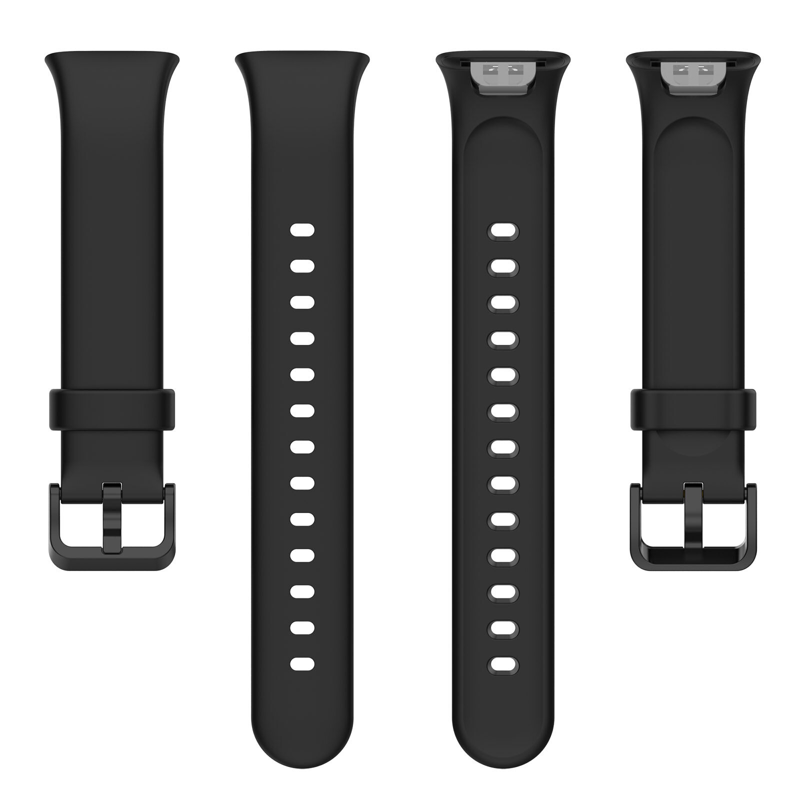Silicone strap with case for xiaomi miband 7 pro soft replacement band protective shell for Smart band 7 pro