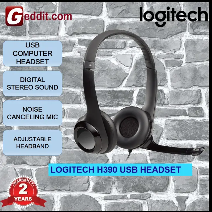 logitech h390 lazada