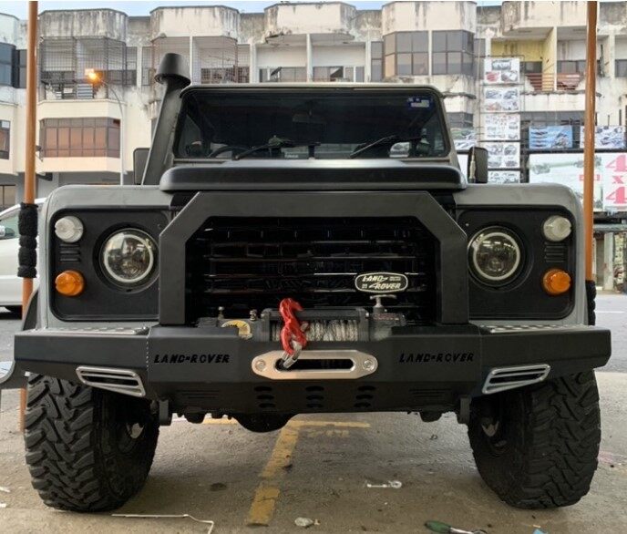 Land Rover Defender 110 Front Bumper with Winch Slot | Lazada