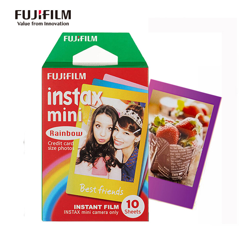 Fujifilm Instax Mini Color Film 10 Sheets For Fuji Instant Camera Mini