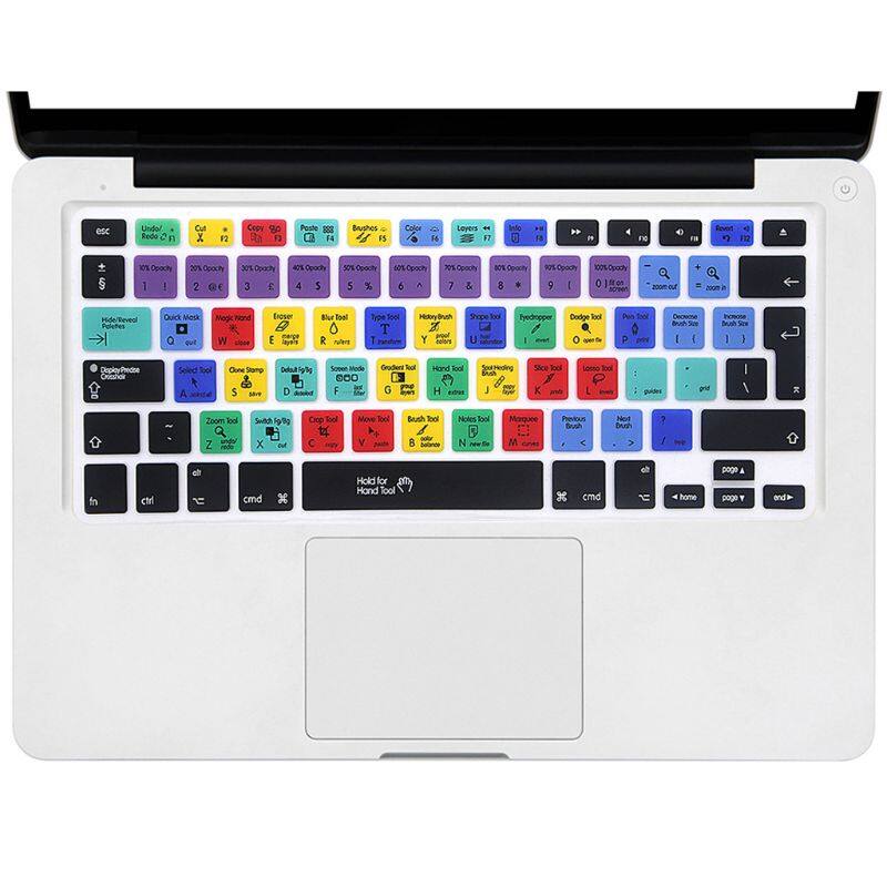 European Version for Adobe for Photoshop Shortcut Keys Keyboard Protector Keyboa