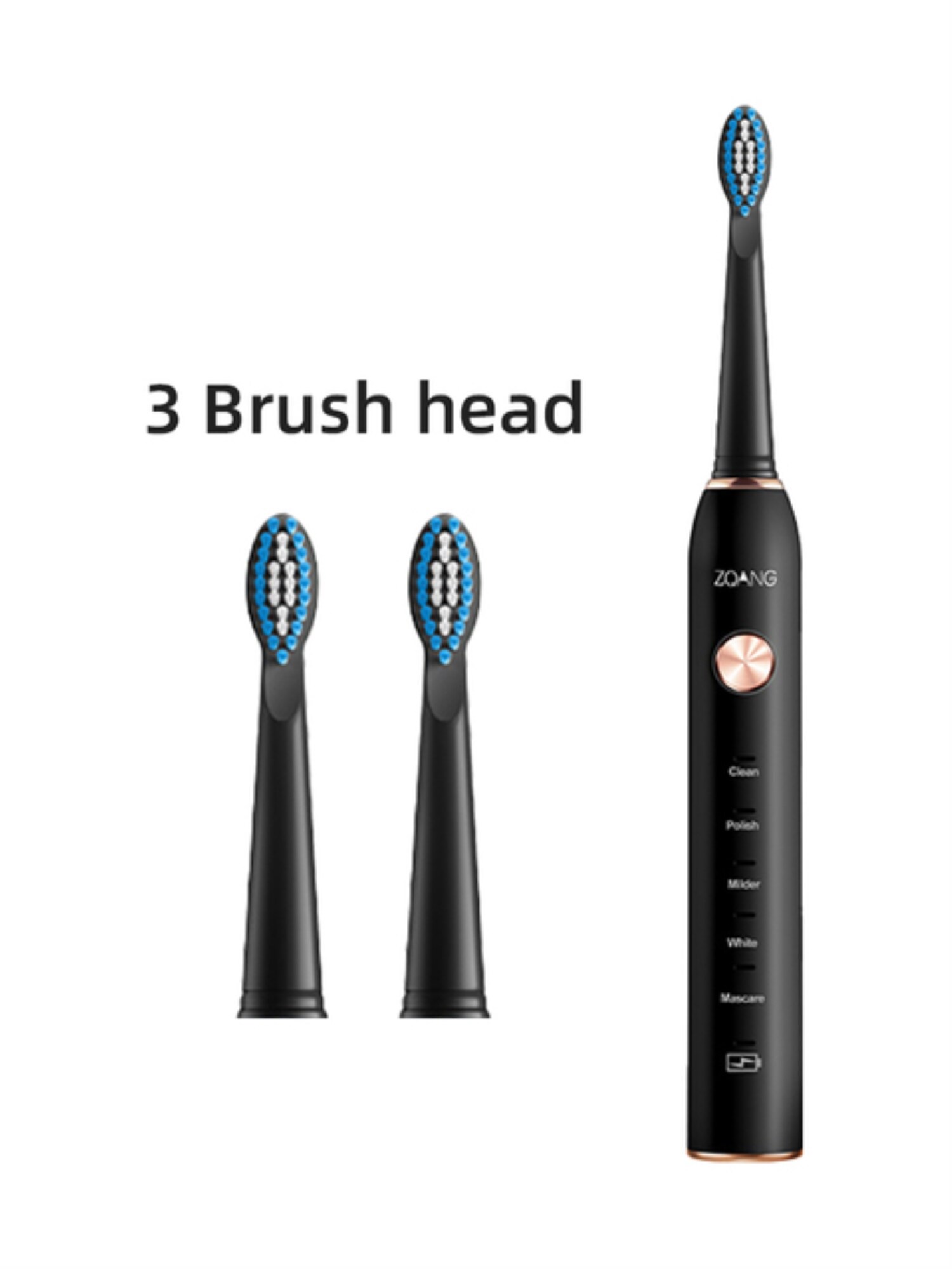 Usb Electric Toothbrushes Sonic Toothbrush - Black White Aliexpress