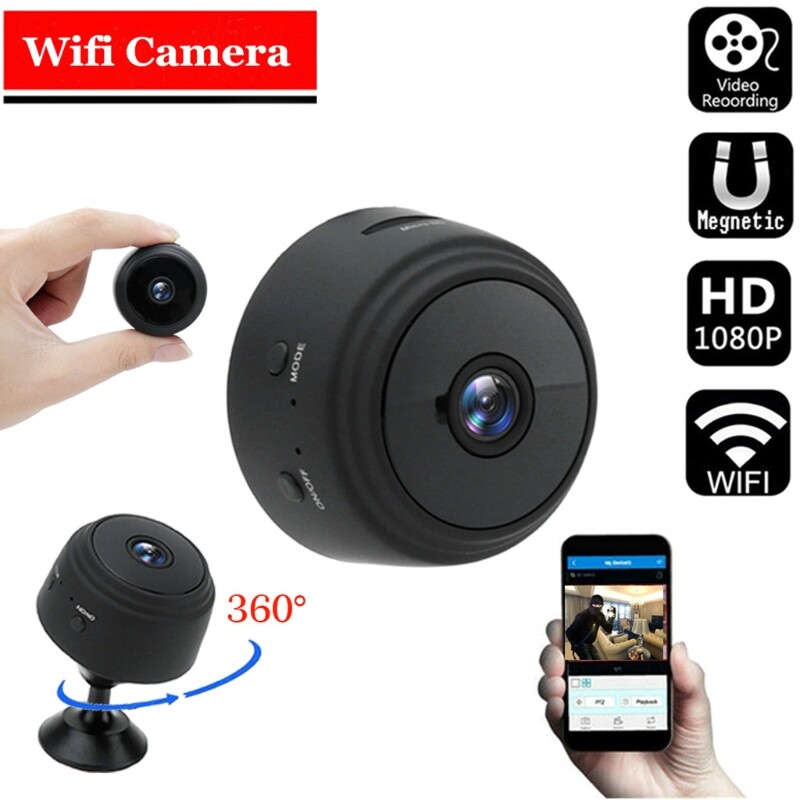 1080P High-definition Mini Camera Security Remote Control Night Vision Mobile Detection Video Wifi Hid Den Surveillance