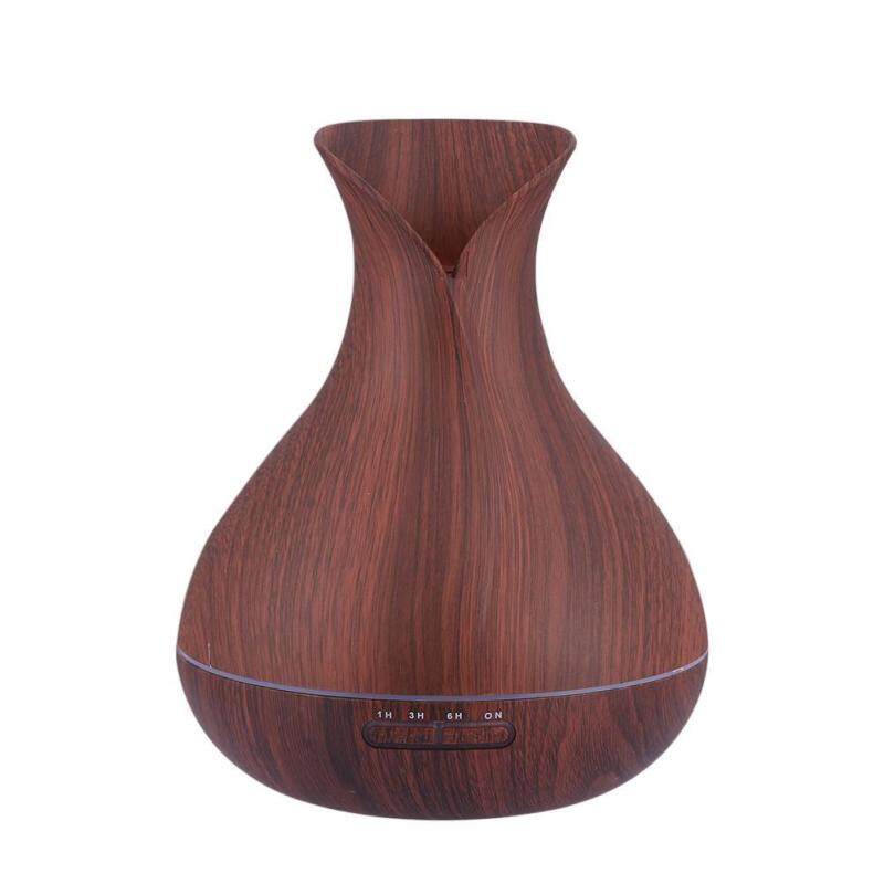 450ml Wood Grain Aroma Essential Oil Diffuser Ultrasonic Air Humidifier Singapore