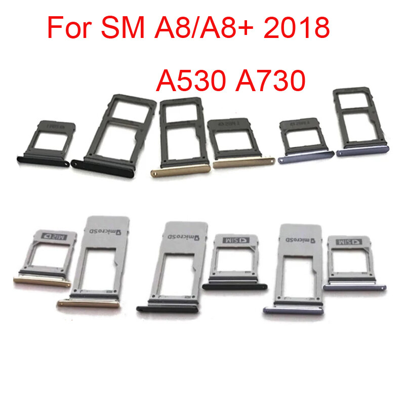 [SIM card holder for Samsung Galaxy A8 plus 2018 A530 A730,SIM Card Tray Holder For Samsung Galaxy A8 Plus 2018 A530 A730,]