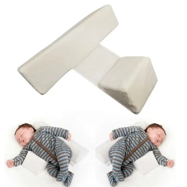 Withritty Anti Roll Newborn Baby Sleep Pillow Soft Non Odor Baby