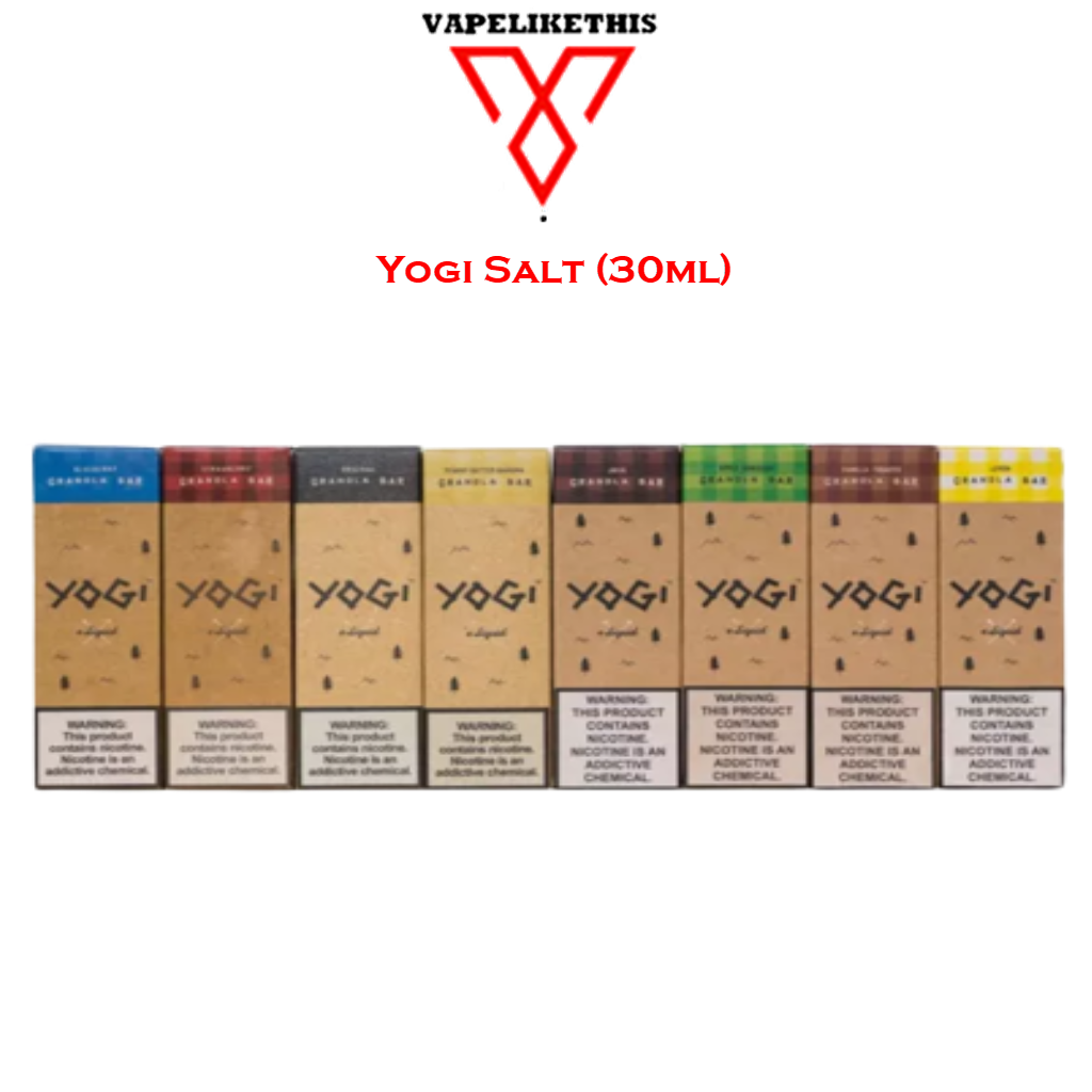 Vanilla Tobacco Yogi Eliquid 60mL | Java Granola Bar | Smoke Smart | #1 Vape  Store | #1 Vape Shop |  Smoke Smart Vapor Supplies & More Near Me
