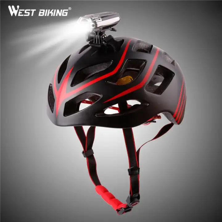 flashing bike helmet