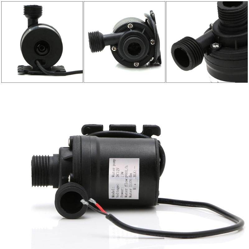 800l/h 5m dc 12v 24v solar water heater brushless motor circulation water pump