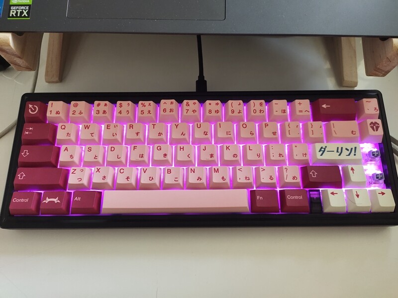 【Keycap only】gmk Darling Keycaps 129 Phím Cherry Profile PBT năm mặt thăng hoa Keycaps cho công tắc Cherry MX Bàn Phím Cơ RK61/Anne Pro 2/gk61