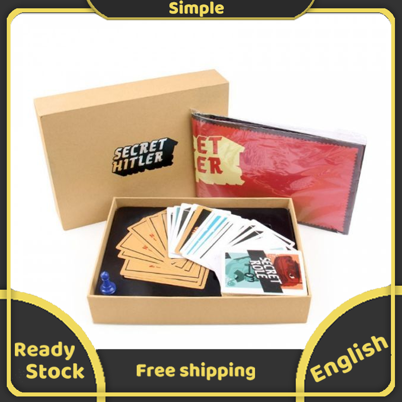 Secret Small Box Hilter Board Game Abstract Strategy Party Game