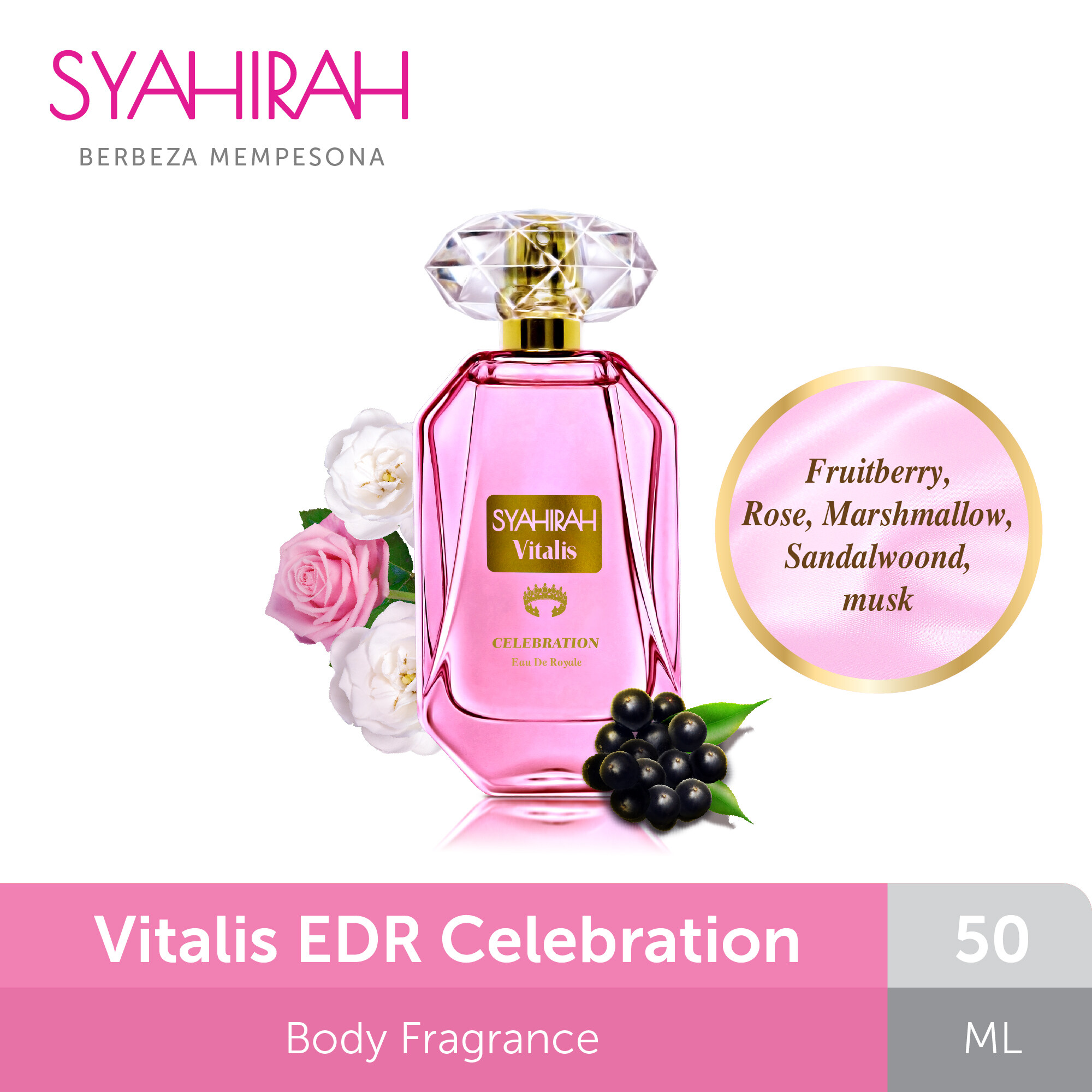 Syahirah Vitalis Eau De Royale Celebration 50ml Lazada
