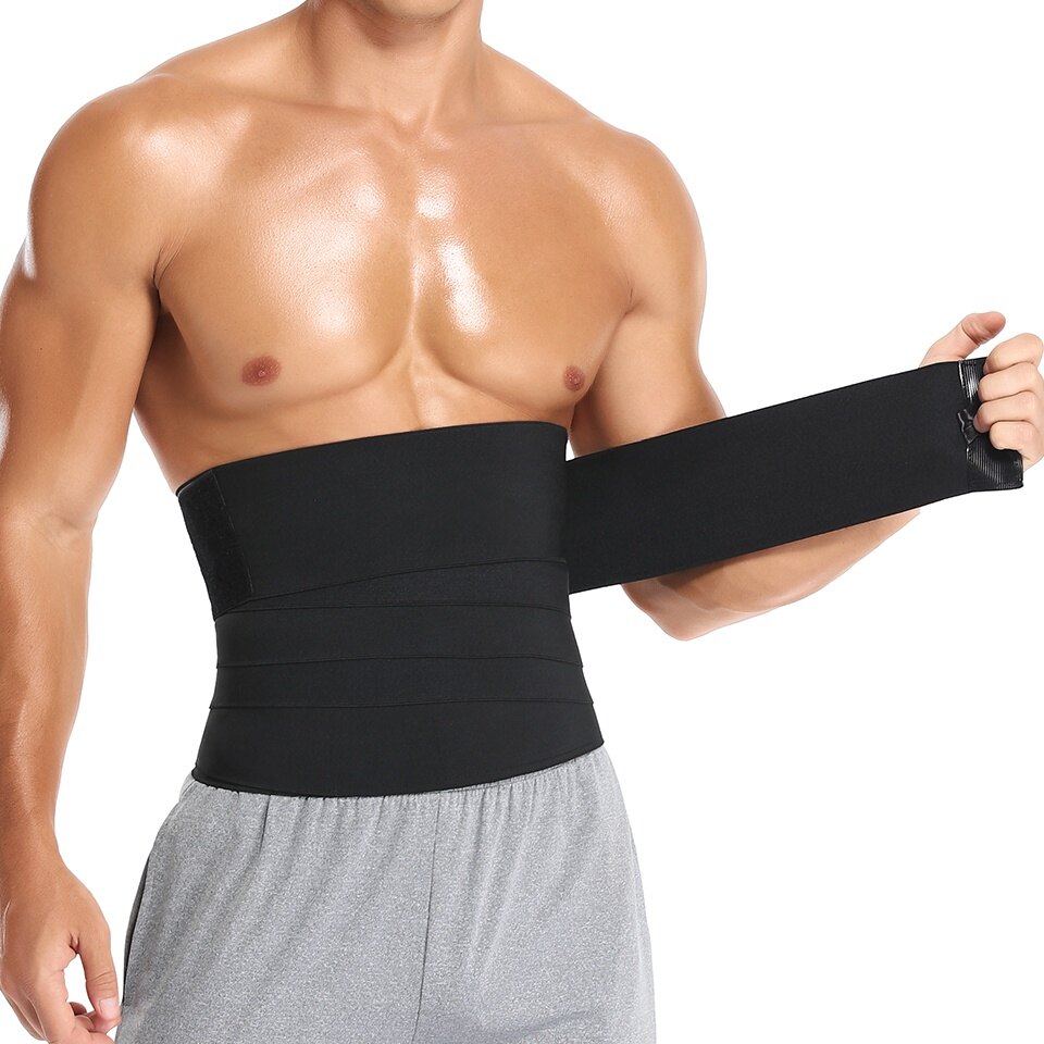 Slimming Body Shaper Waist Trainer Wrap Women Tummy Control Corset Neoprene Sauna Fat Burn Weight Loss Belt