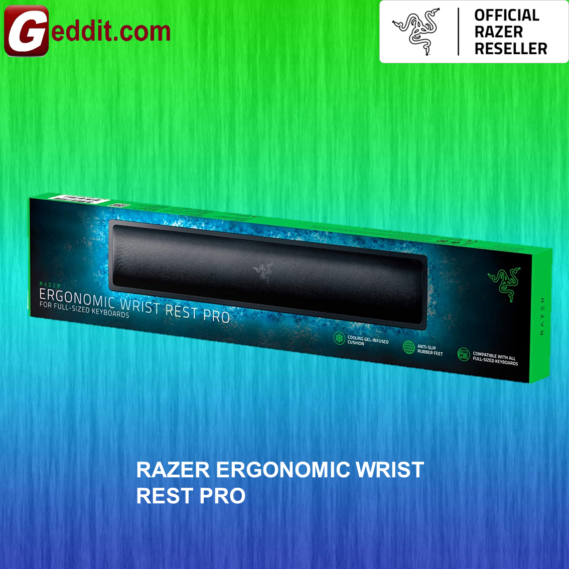 RAZER ERGONOMIC WRIST REST FOR KEYBOARDS PRO / STANDARD / TENKEYLESS