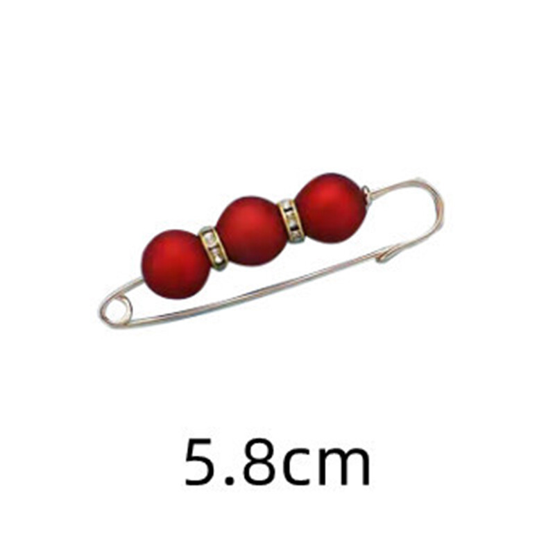 Sweet Fashion Temperament Pearl Brooch Pin Ins Trendy Simple Accessories