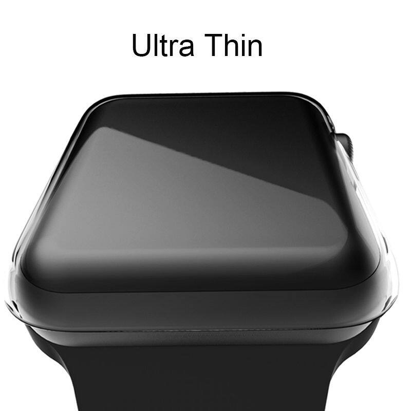 [SmartHere] Ốp PC Cứng Ốp Bảo Vệ Trong Suốt Tương Thích Với Apple Watch 4 40Mm 44Mm