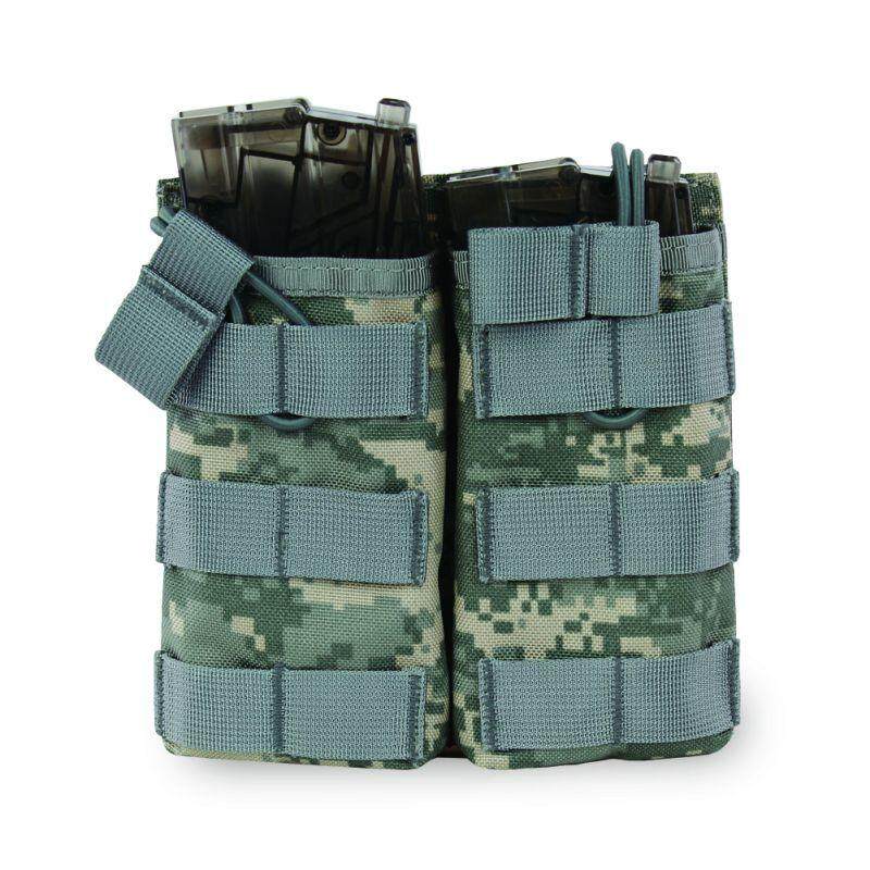 Military Tactical Molle Mag Pouch Magazine Double Open Top Airsoft Paintball