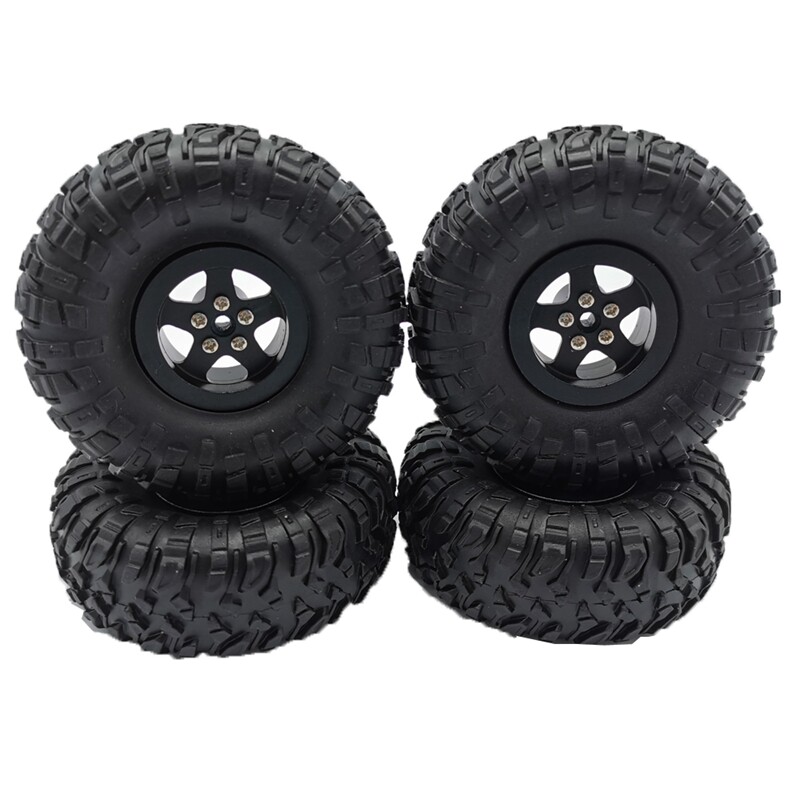 4Pcs RC Car Tires – Upgraded Rubber Tires For MN Series RC Cars | Spare Tire Set For Off-Road Models